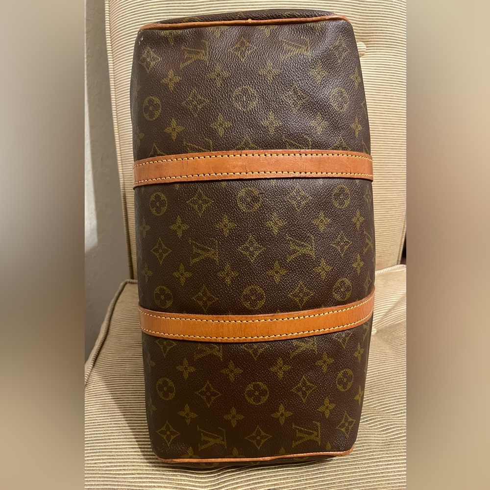 💯Authentic Louis Vuitton VINTAGE Monogram Sac Souple 35 Travel Bag - Picture 6 of 17